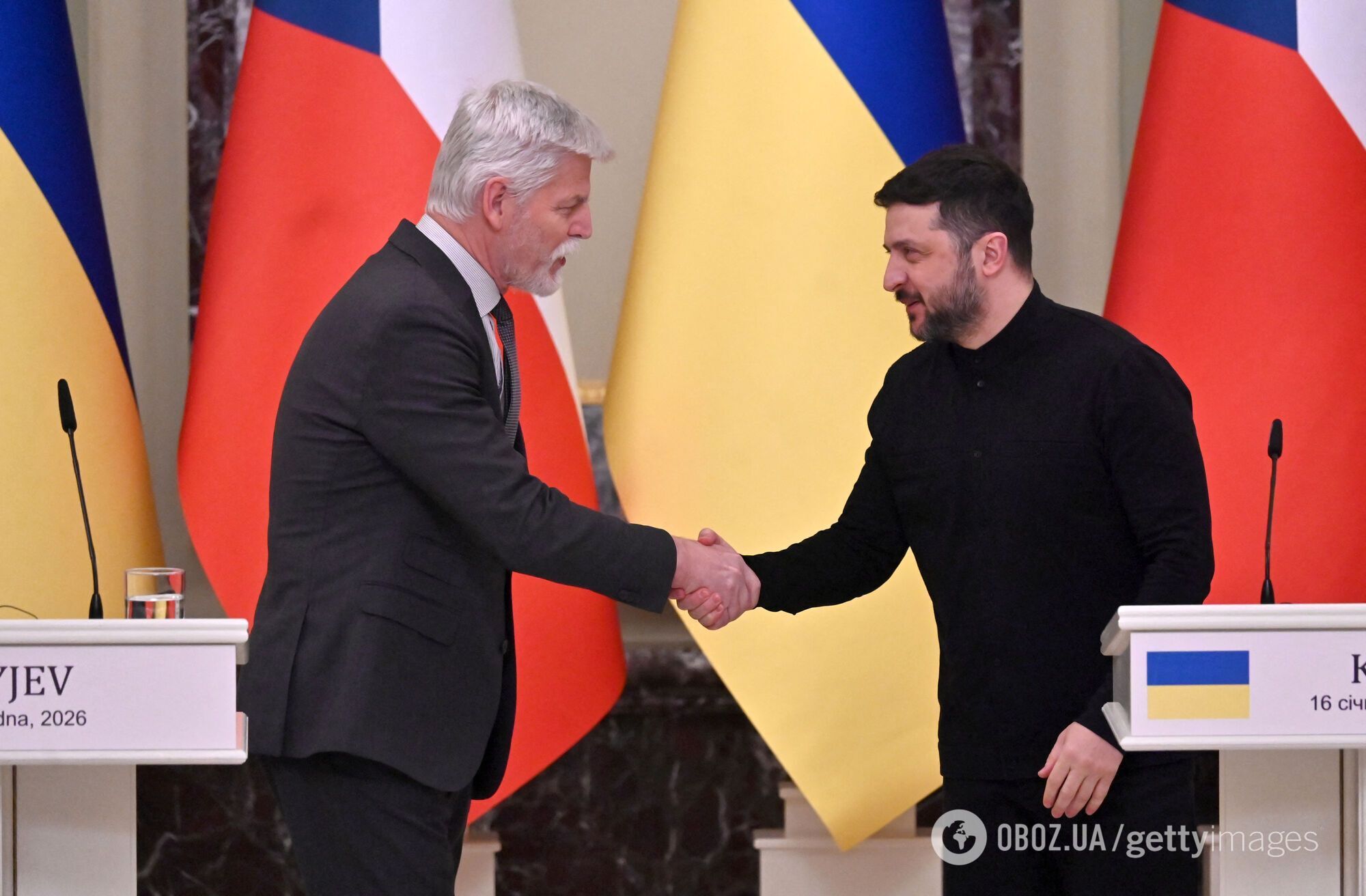 Павел на встрече с Зеленским в Киеве (16 января 2026 года)