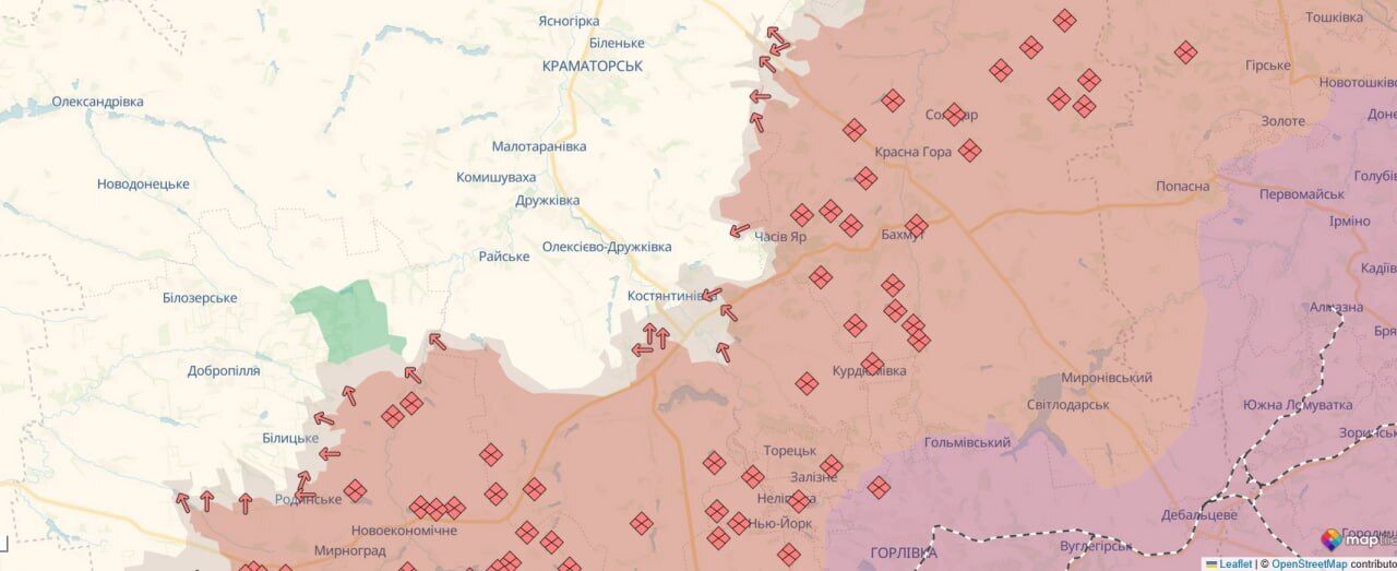 Краматорское направление.