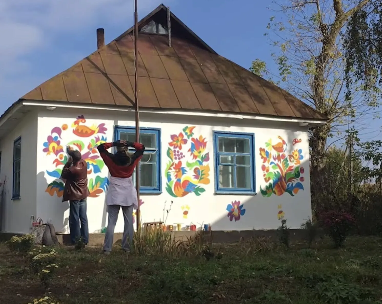 Самчиковская роспись.