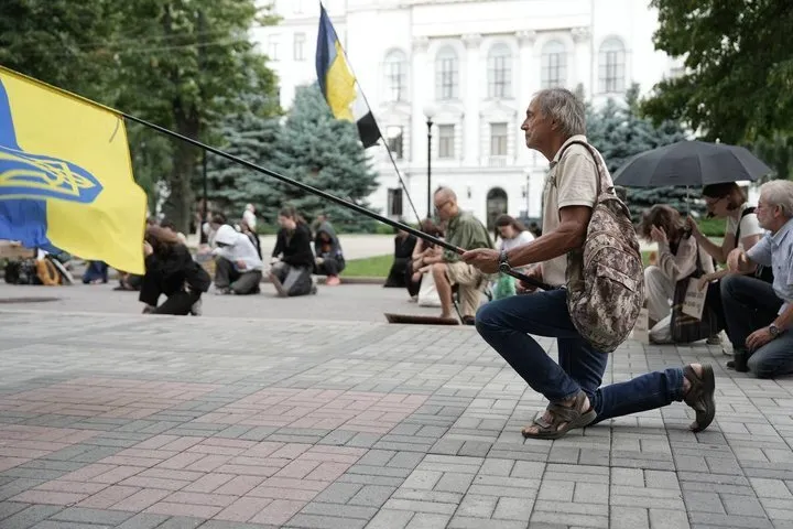 Митинги в поддержку Федорова в Днепре