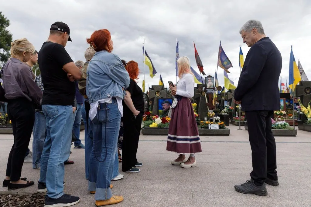Петр Порошенко почтил память Глеба Бабича