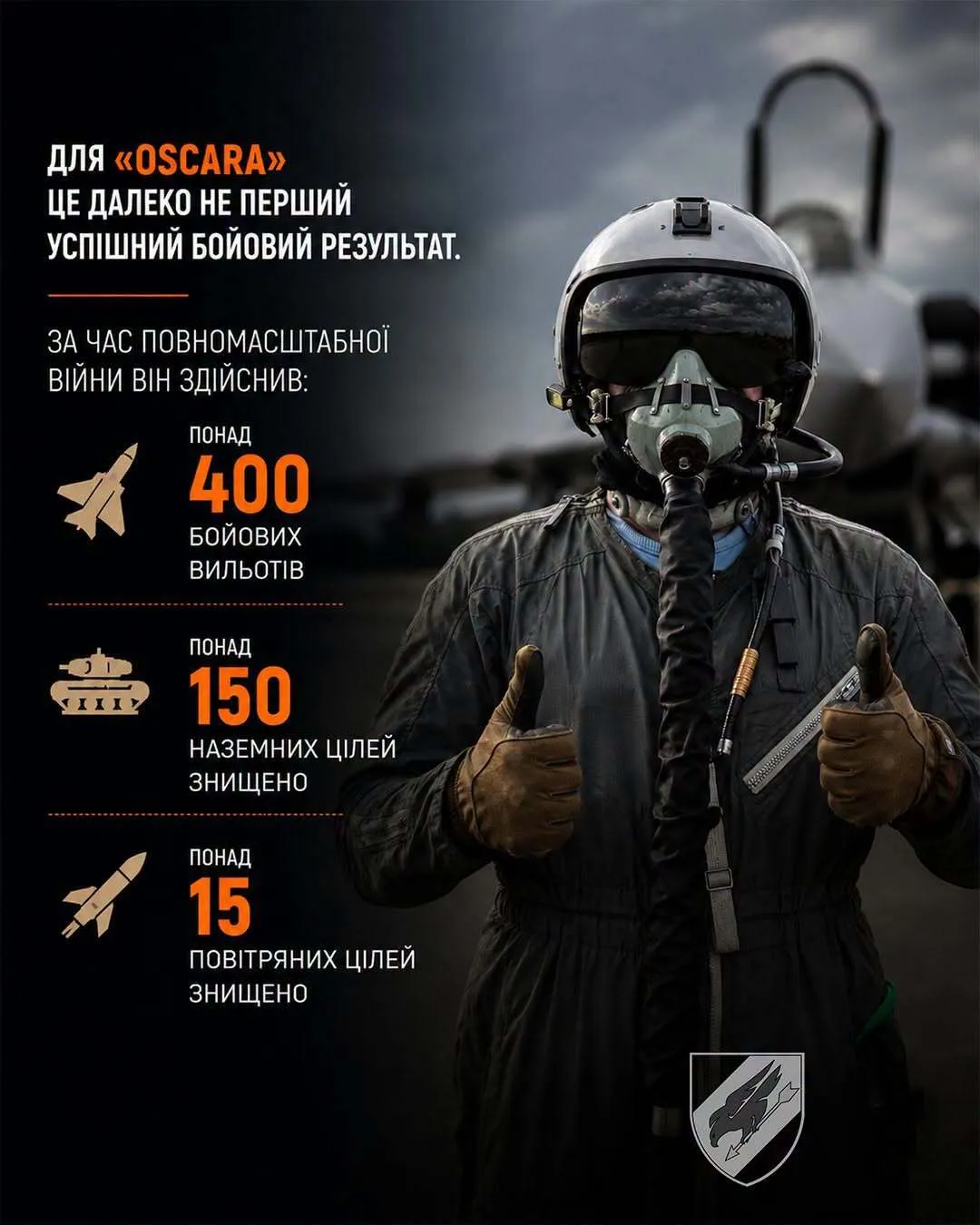 Пілот за один виліт знищив чотири російські бронемашини