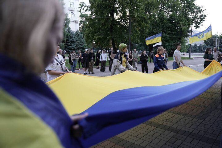 Митинги в поддержку Федорова в Днепре