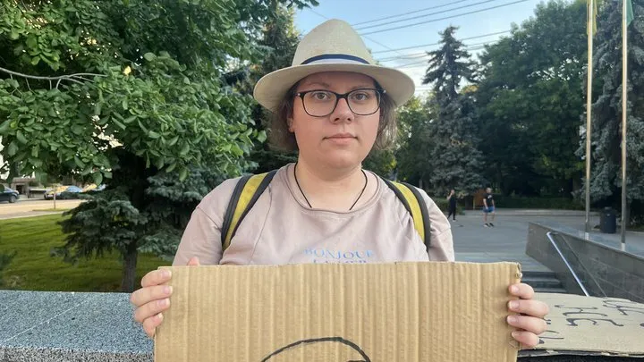 Митинг в поддержку Федорова в Харькове