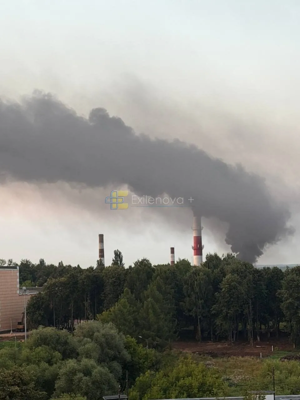 Пожар в Подмосковье