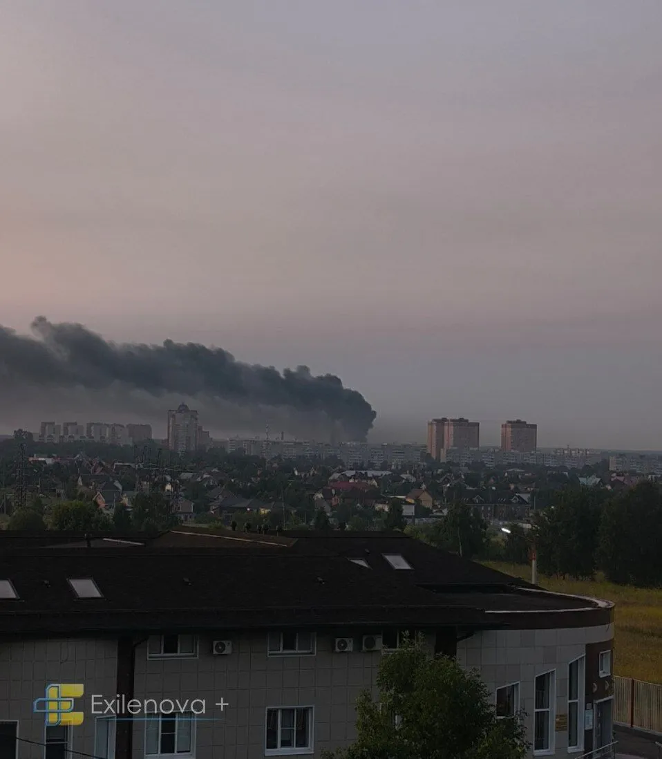 Пожа на заводе
