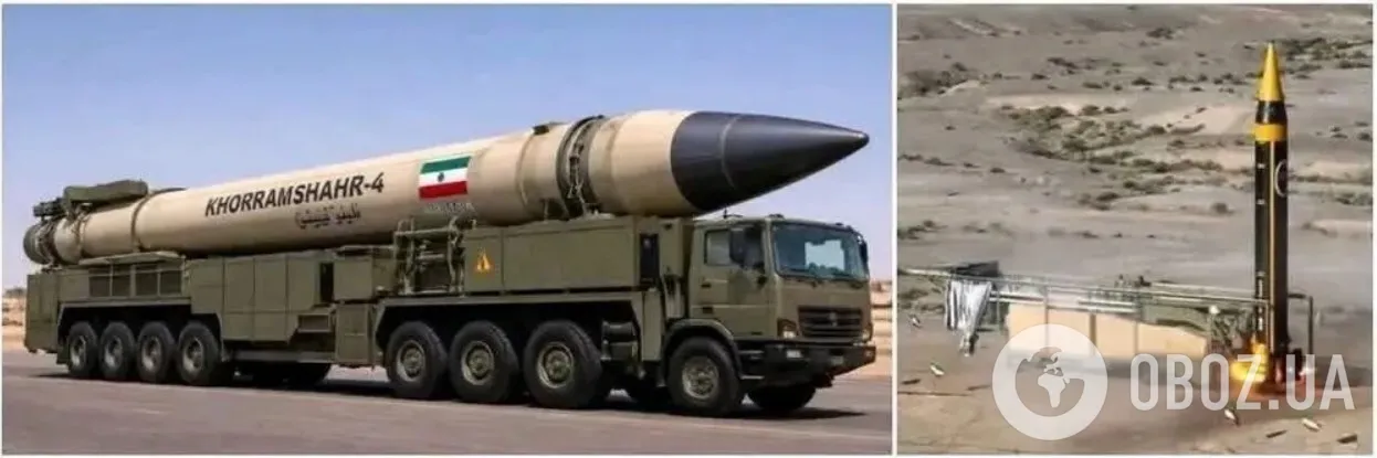 Иранская ракета Khorramshahr-4