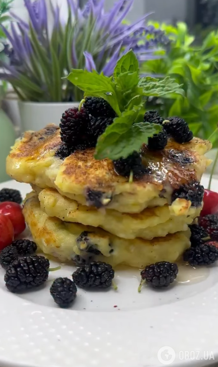 Вкусные пышные оладьи на кефире: как приготовить