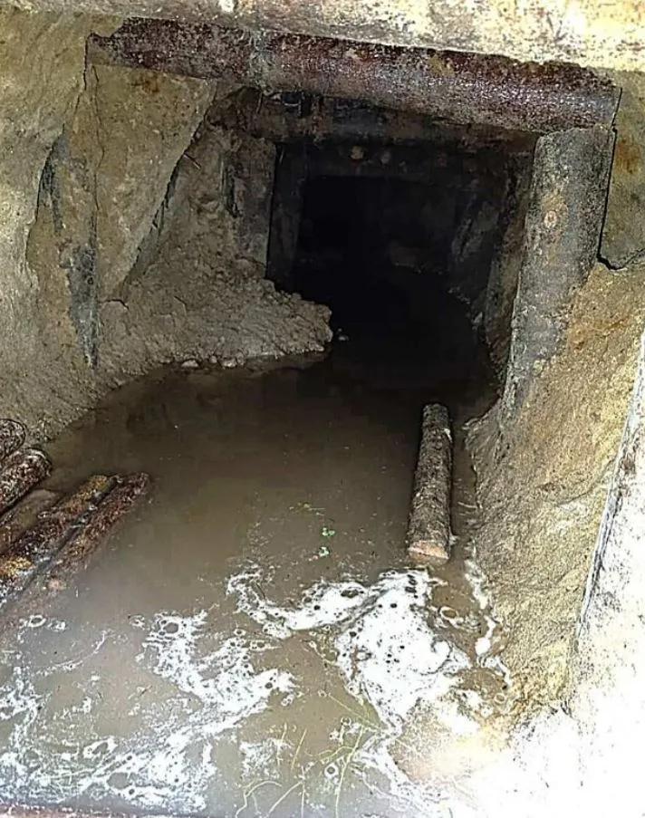Туннель, обнаруженный в Литве.