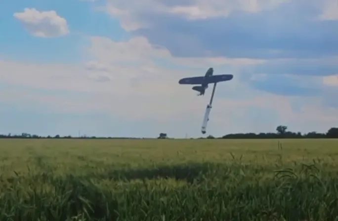 Український дрон перехоплювач.