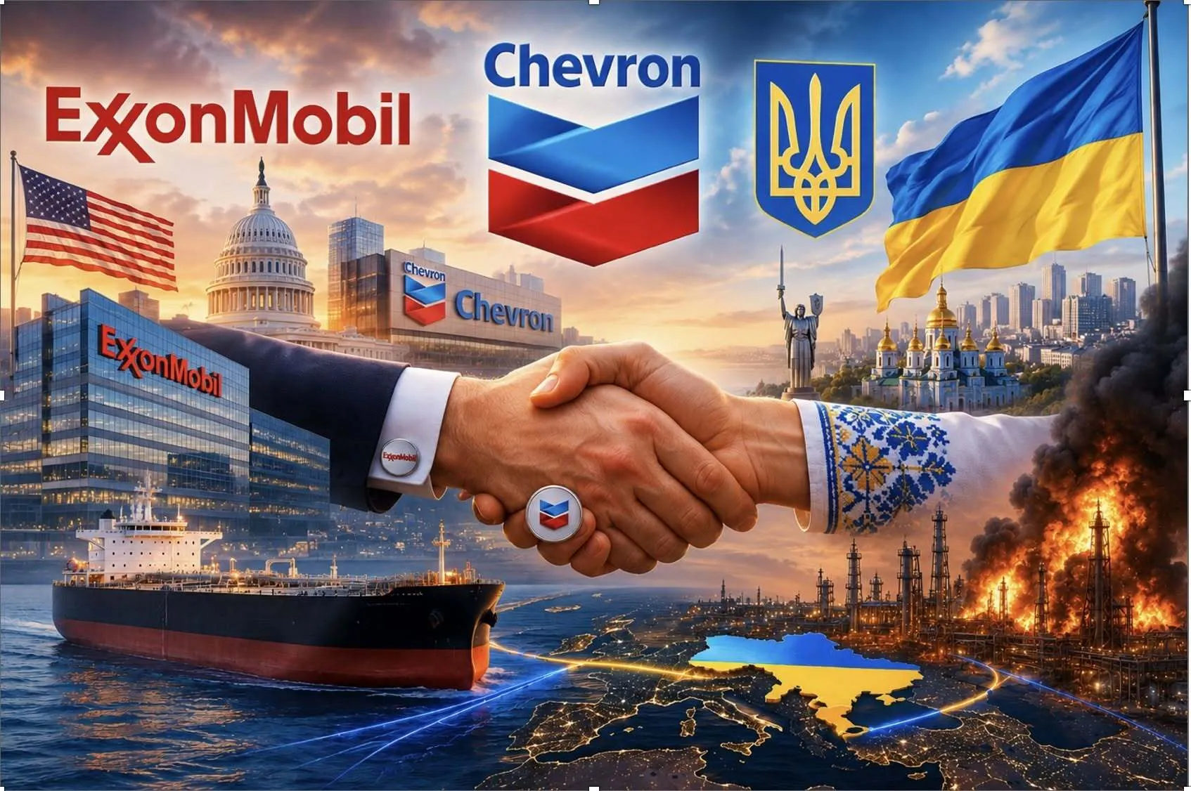 Нефтяные компании США должны были бы поблагодарить Украину за действия Сил обороны по уничтожению российской нефтепереработки