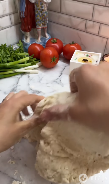 Вымешиваем тесто