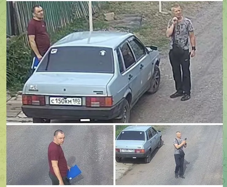 Рейд по розыску беглецов в оккупированном г. Чистяково (бывший Торез)