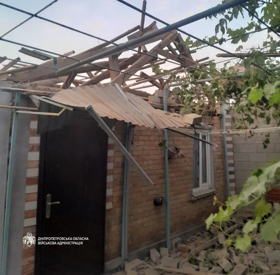 Ворог бив по Дніпропетровщині