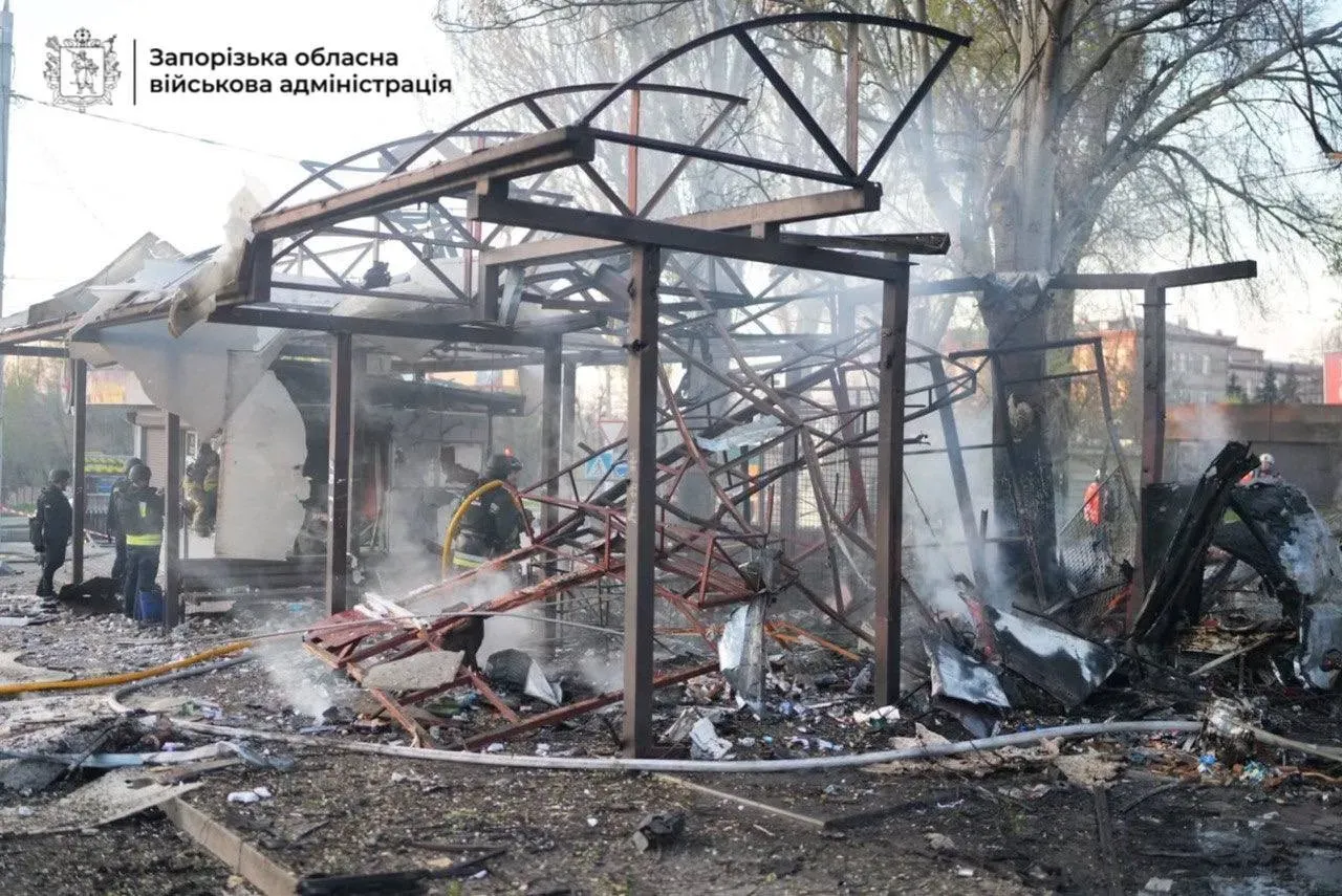 Последствия российского обстрела 8 июня.
