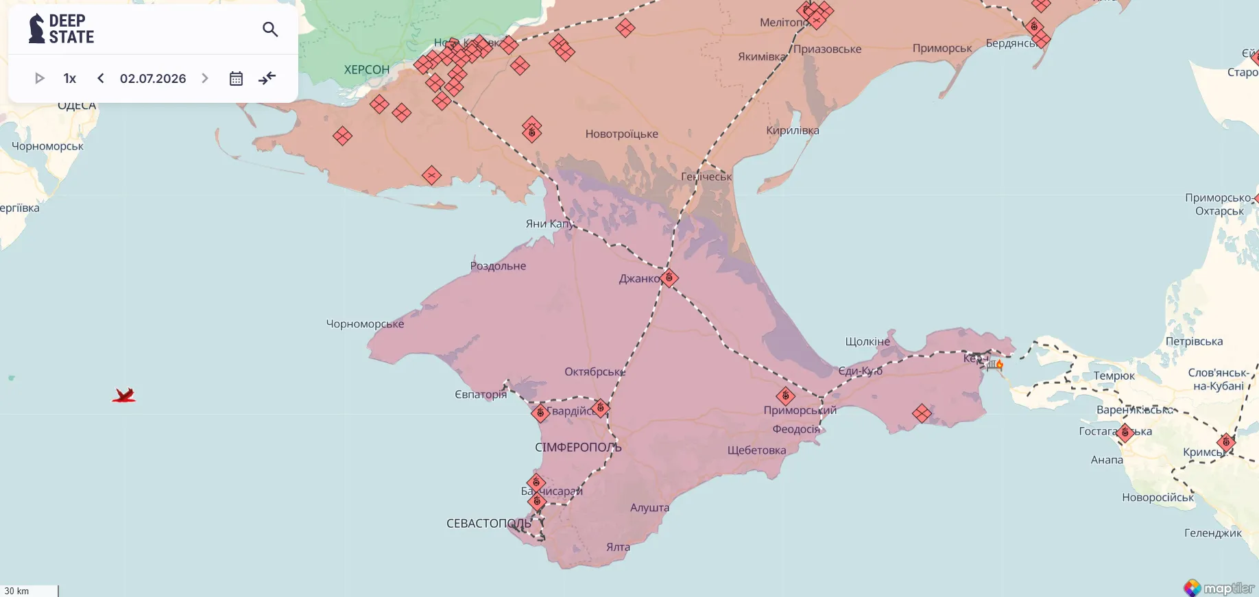Окупований Росією Крим