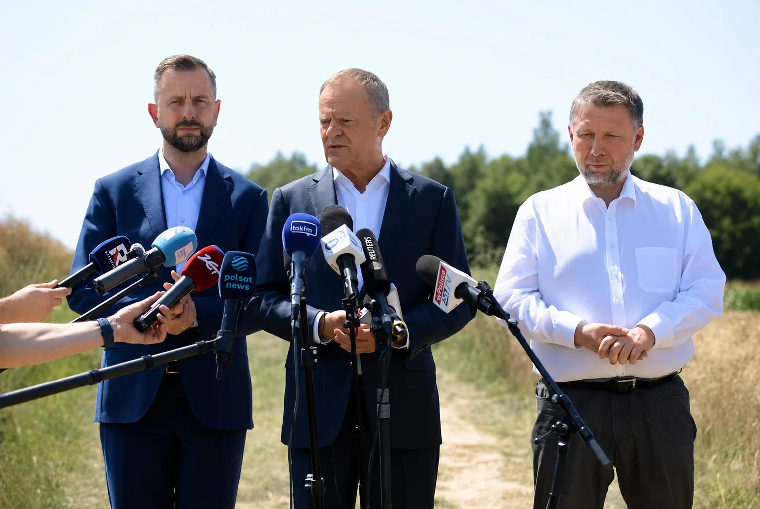 Дональд Туск зробив заяву &nbsp;щодо війни в Україніпід час брифінгу в Люблінському воєводстві.