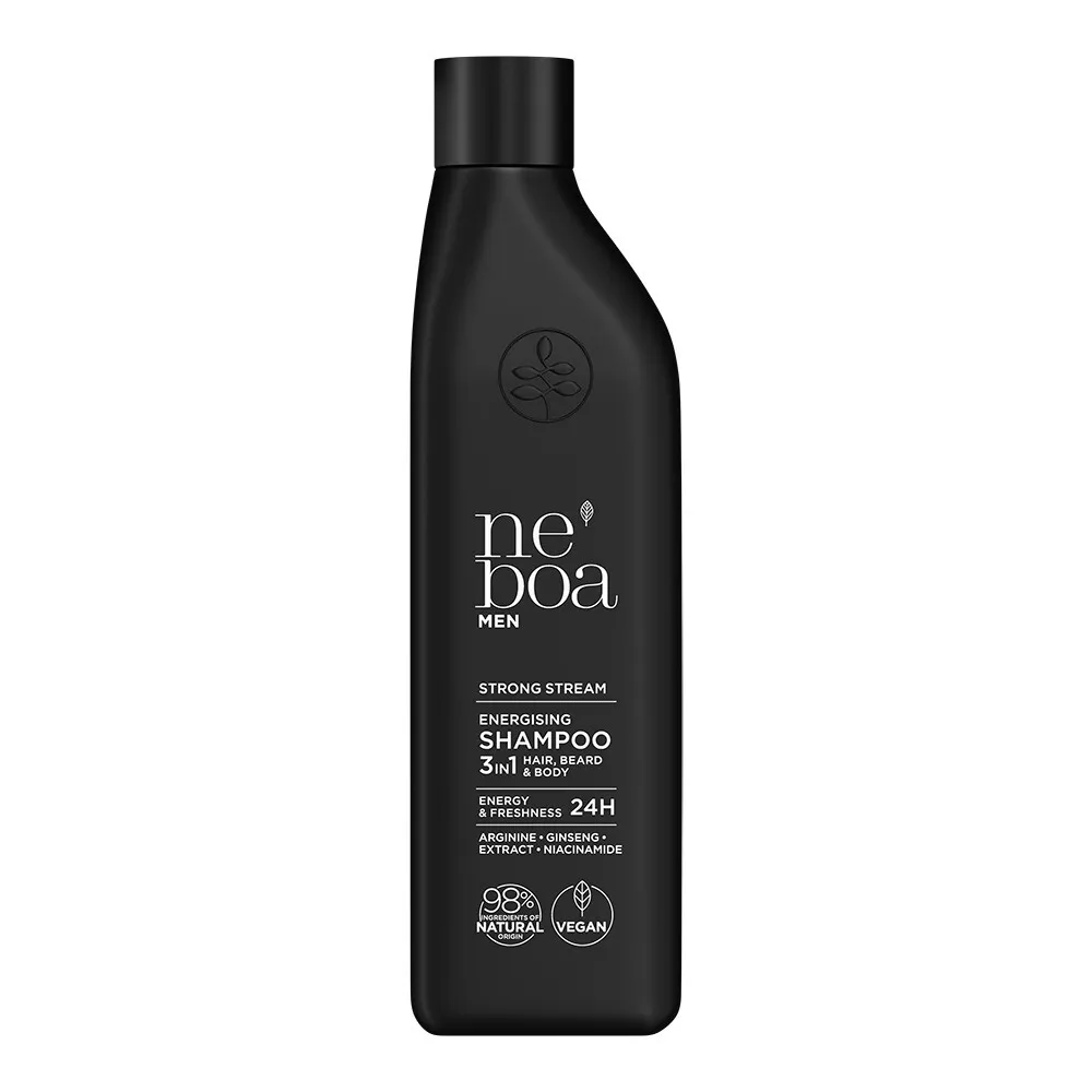 Neboa Men Strong Stream Energising Shampoo 3 in 1
