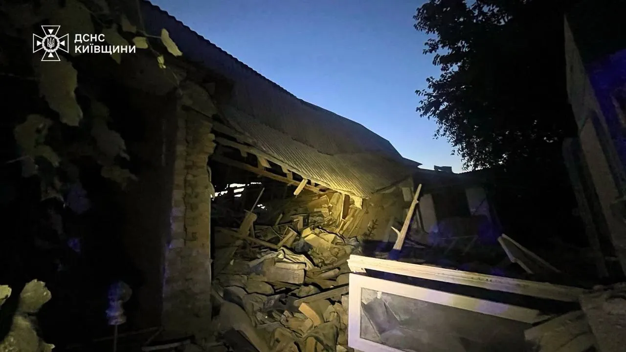 Наслідки ворожої атаки.