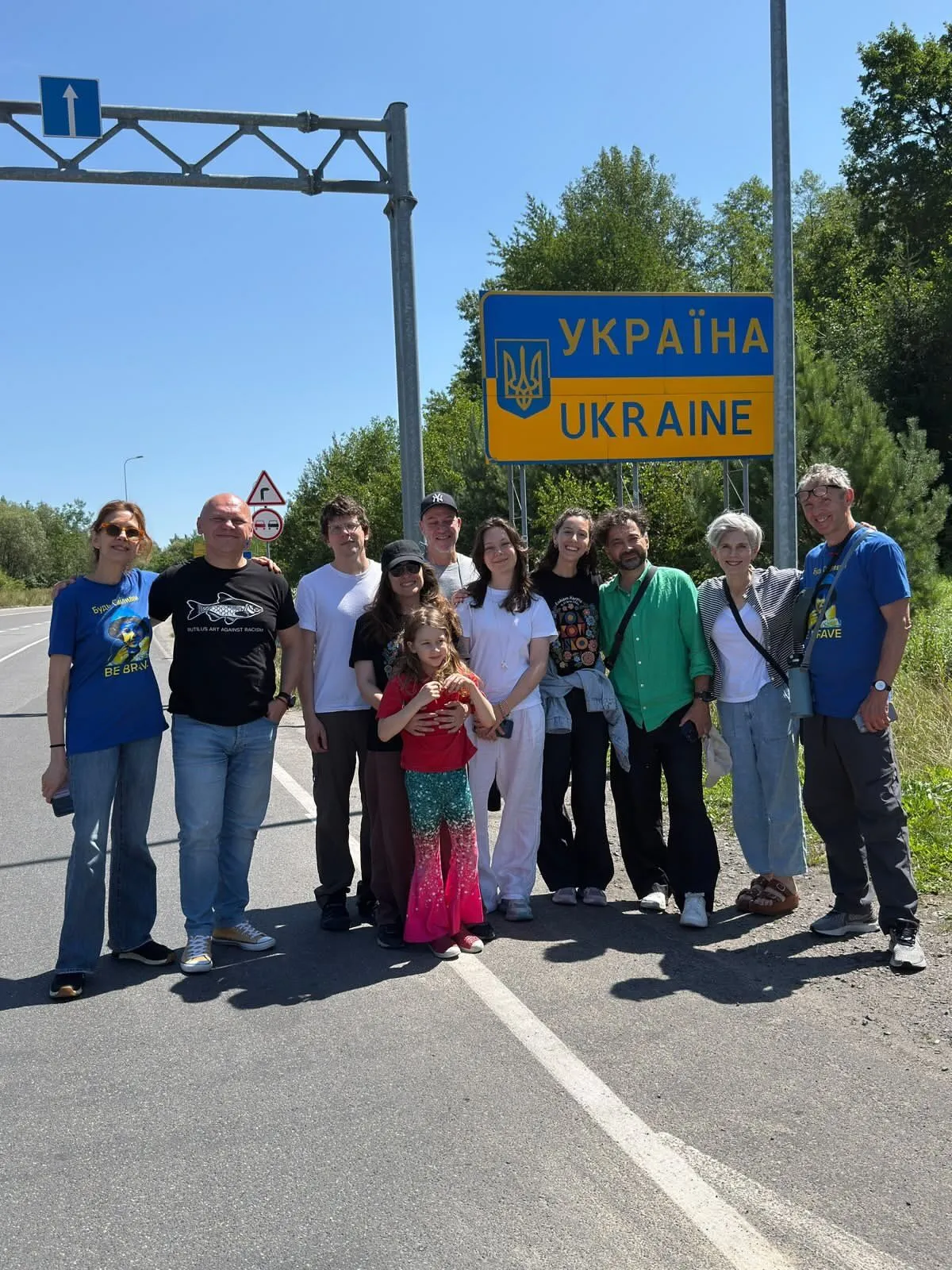 Актор приїхав в Україну