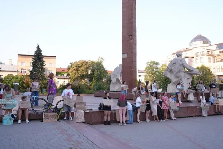 Франківськ, протести 31 липня