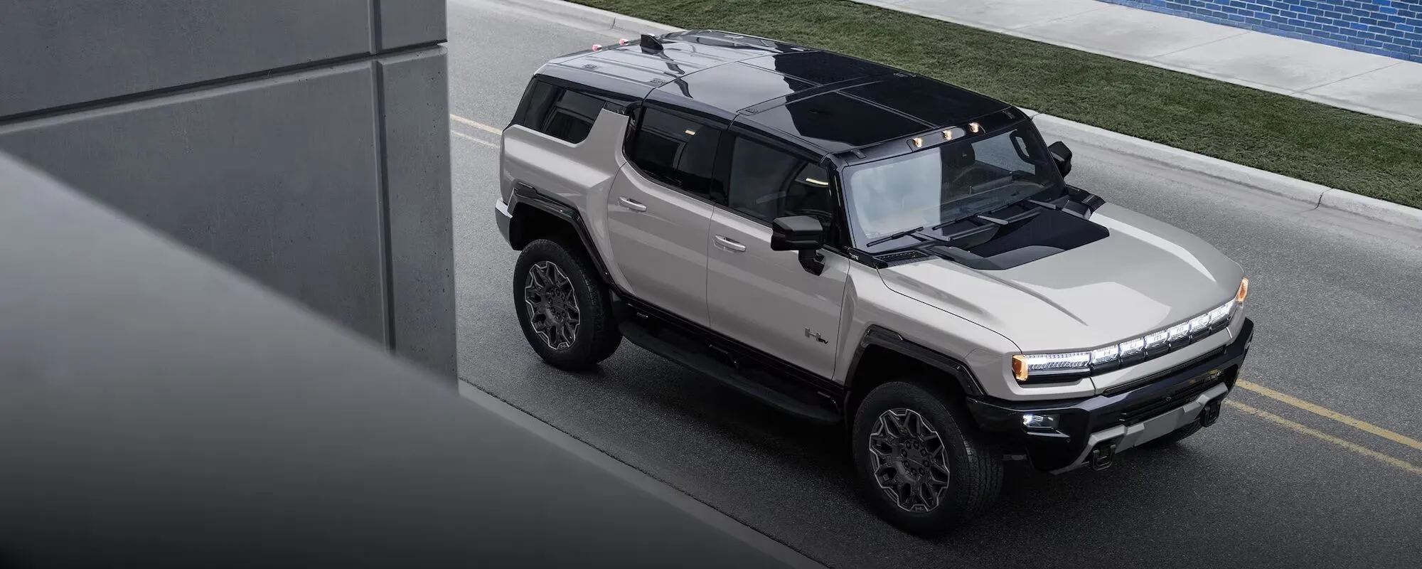 GMC Hummer EV SUV.