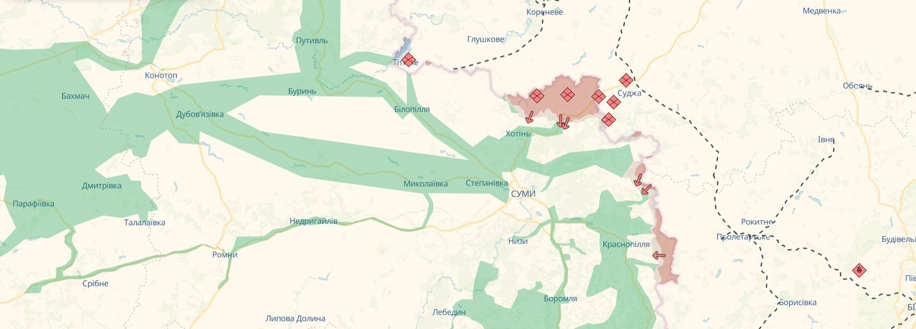 Північно-Слобожанський та Курський напрямки