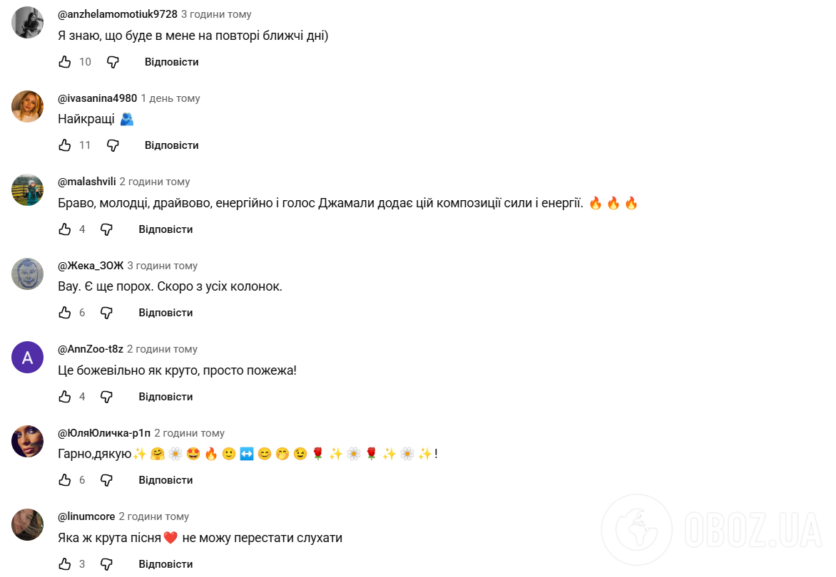 У мережі в захваті від пісні