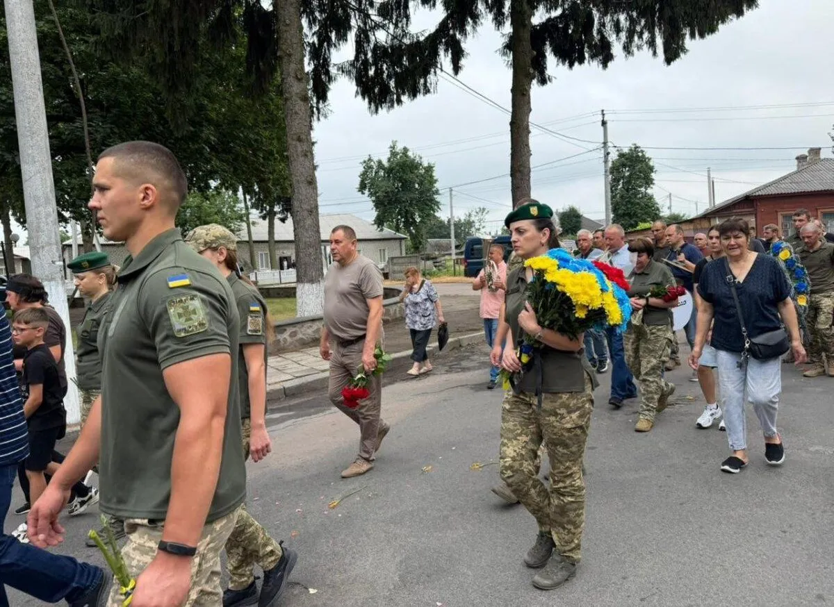 В Овручі попрощалися із воїном-прикордонником, що загинув на Донеччині