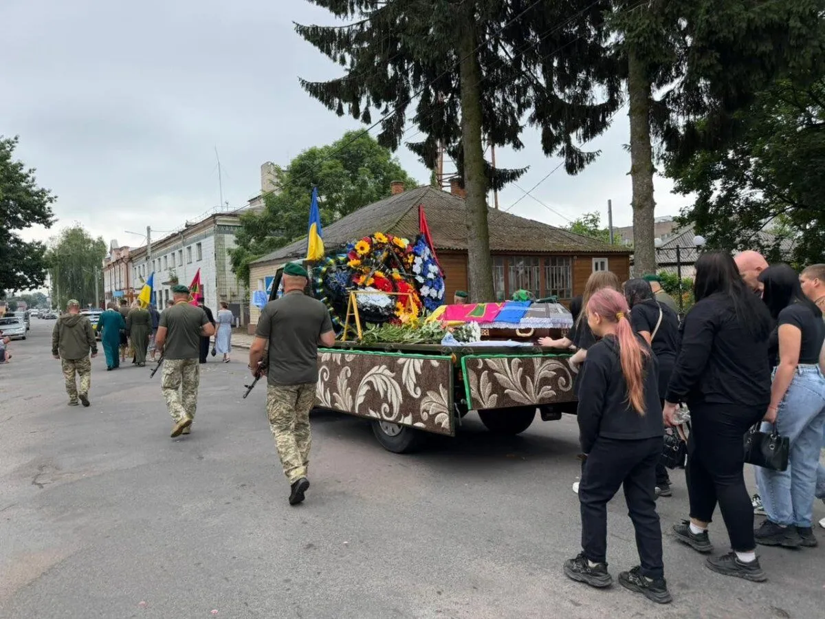В Овручі попрощалися із воїном-прикордонником, що загинув на Донеччині