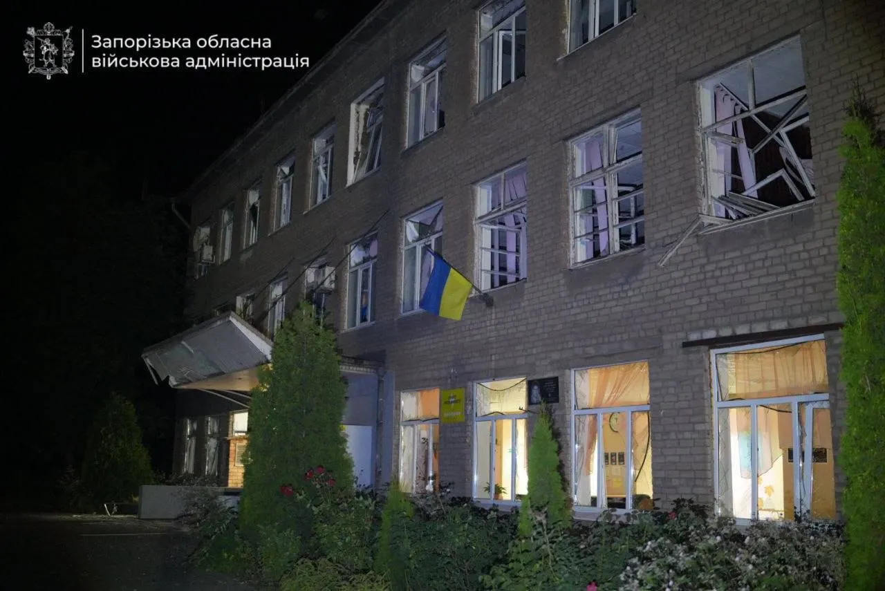 Наслідки російської атаки на Запоріжжя