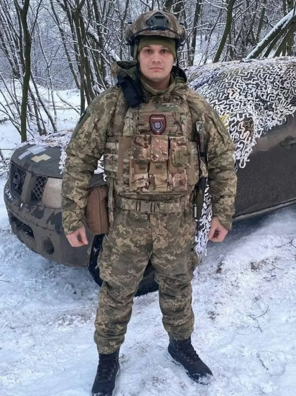Военный Александр Вернигоров вовремя службы в ВСУ