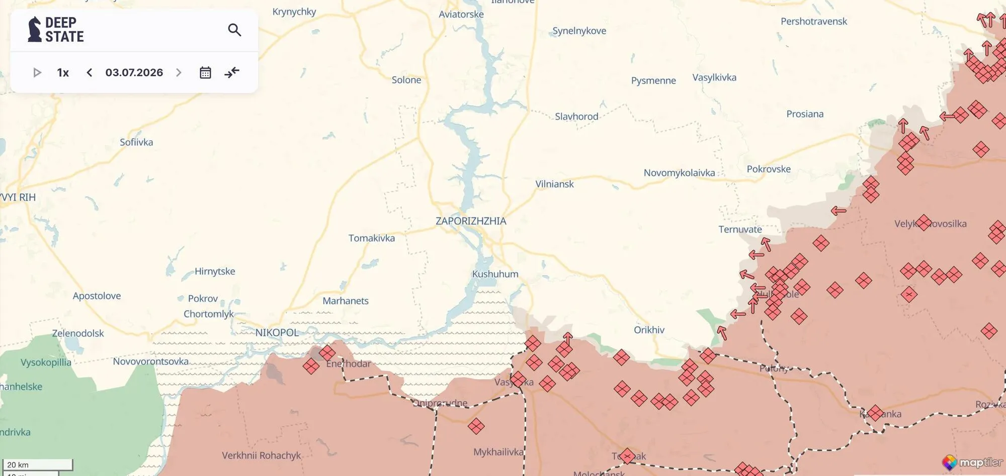 Запорізький напрямок.
