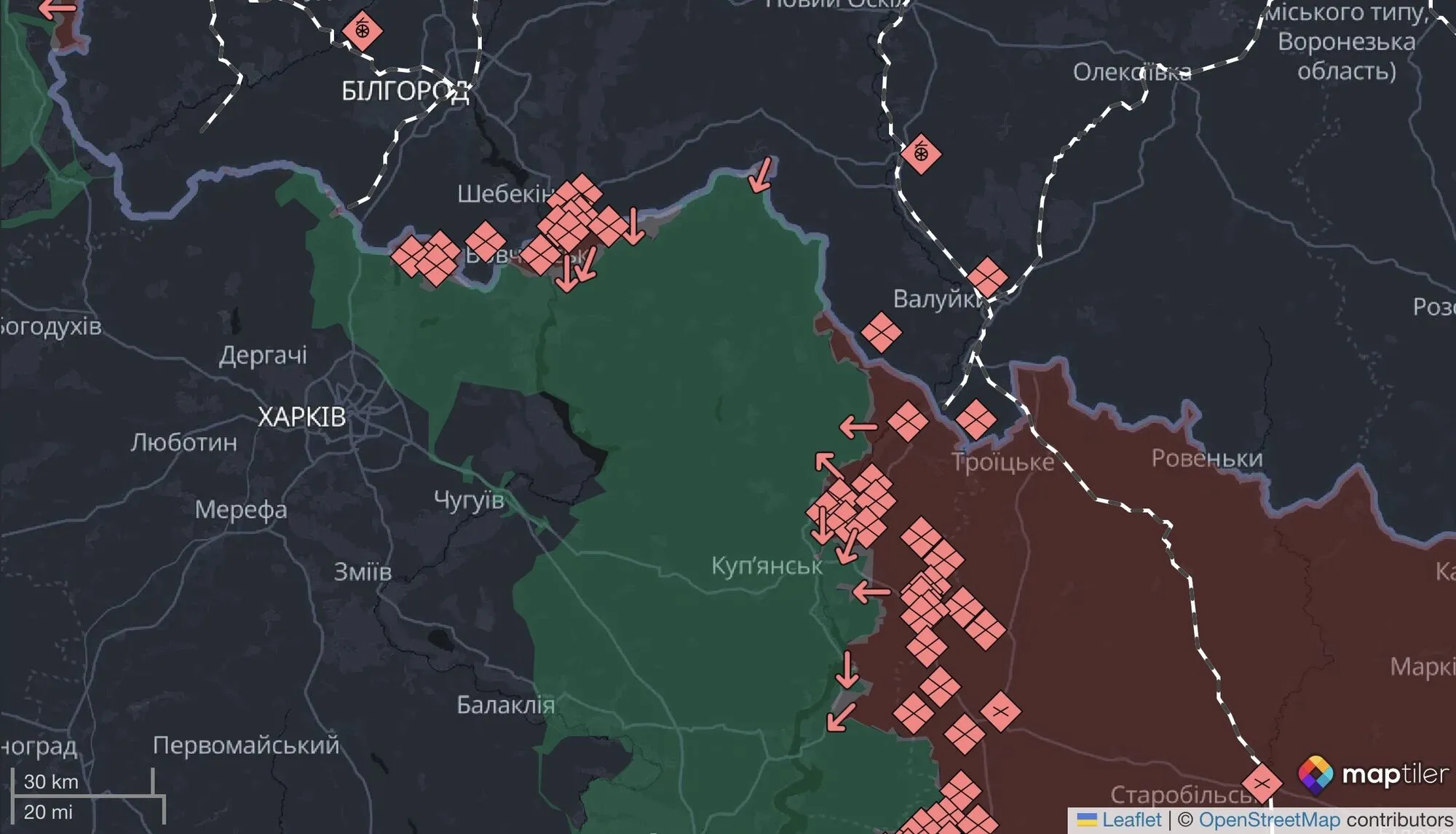 Ситуація на Харківському напрямку.