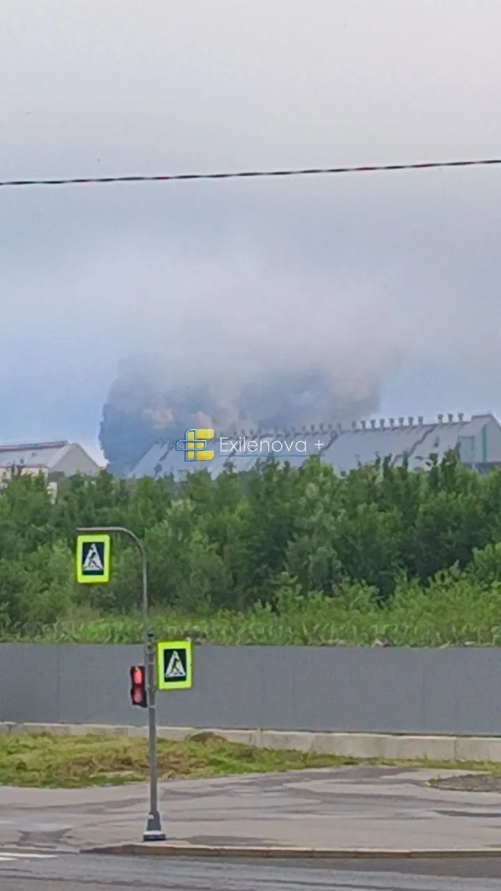Пожар в Санкт-Петербурге