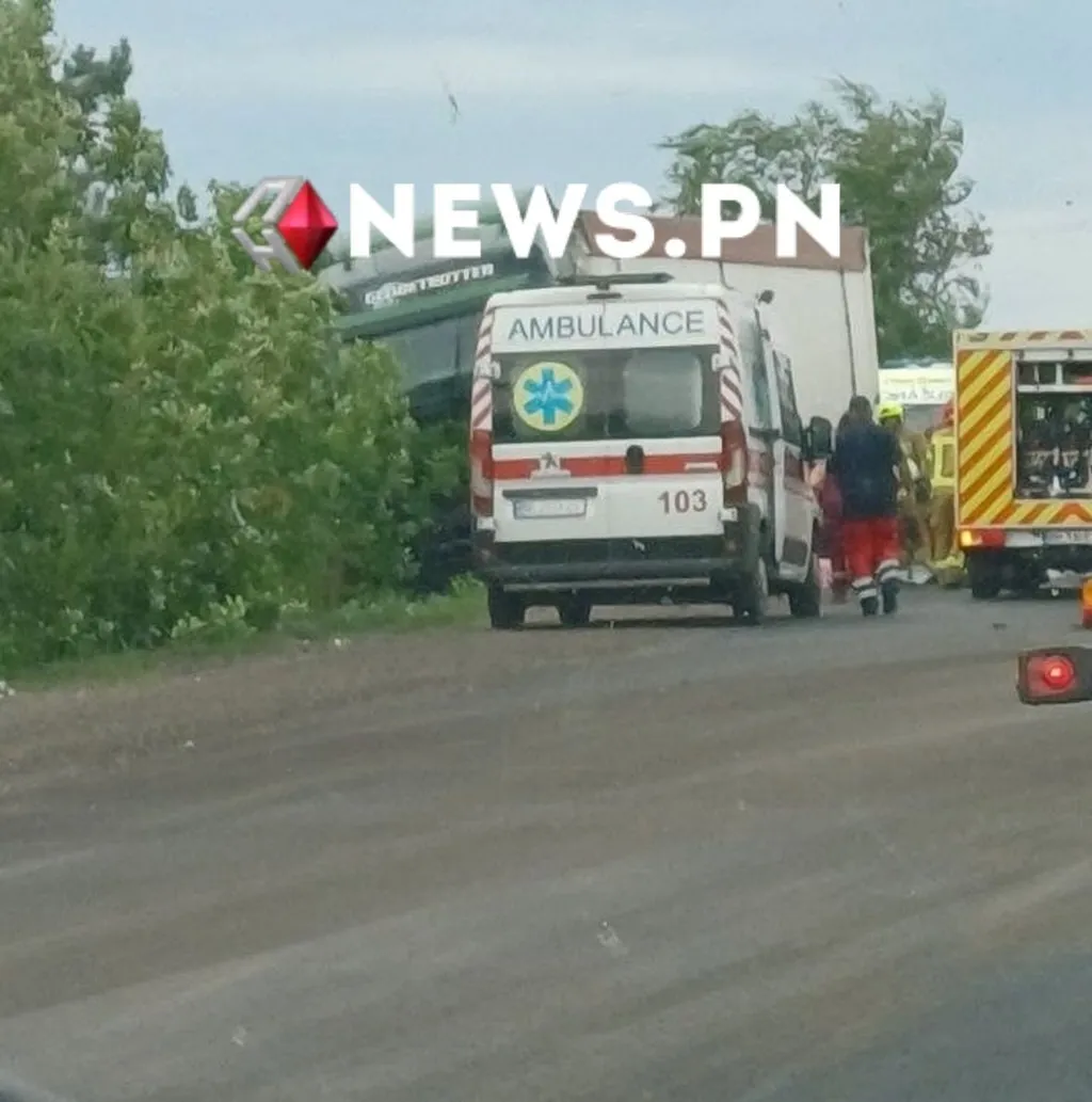 Трасса между Николаевом и Одессой заблокирована