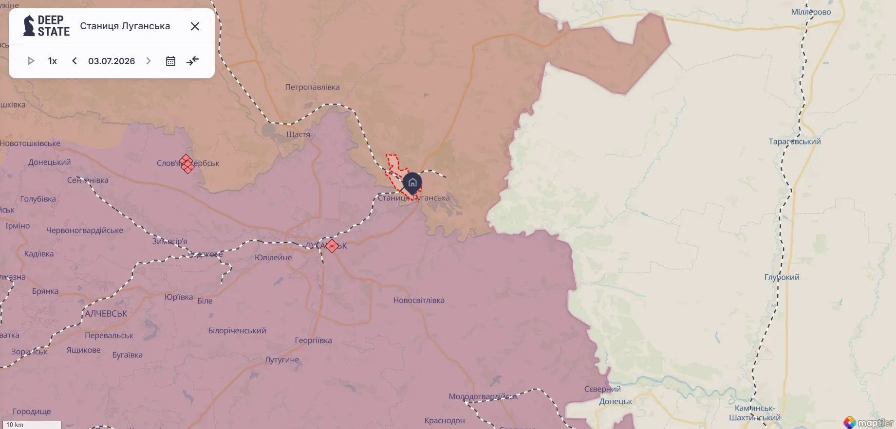Станица Луганская, Луганская область