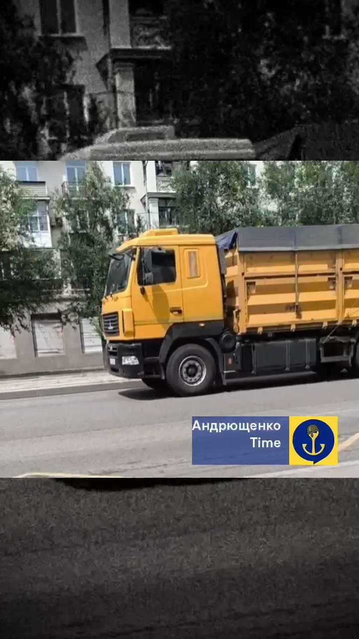 Оккупанты прикрывают военные колонны гражданской техникой