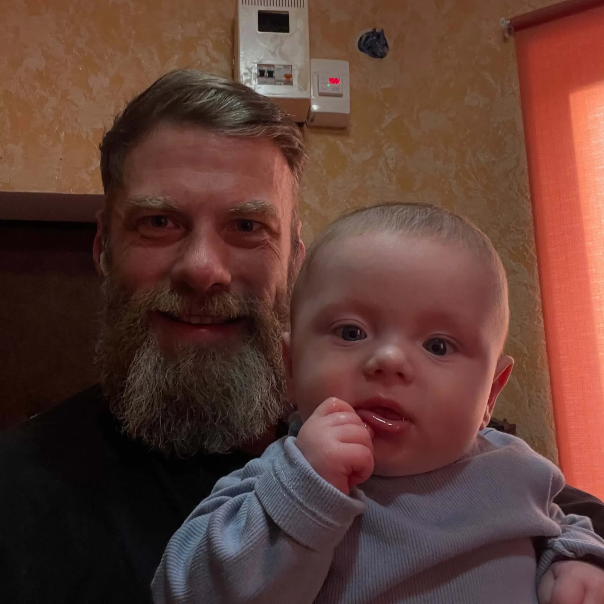 Ращук показався із сином.