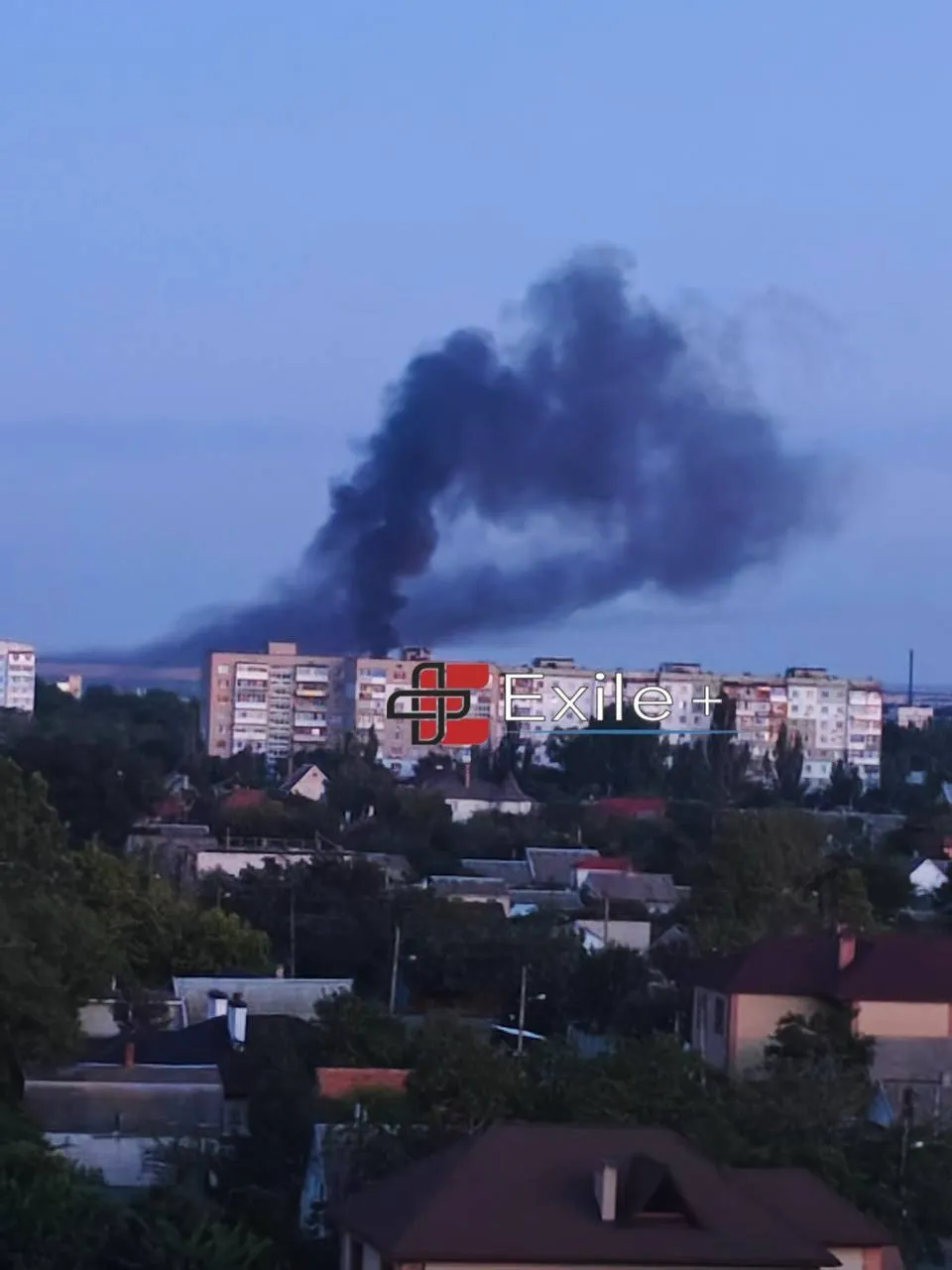 Пожежа у Бердянську