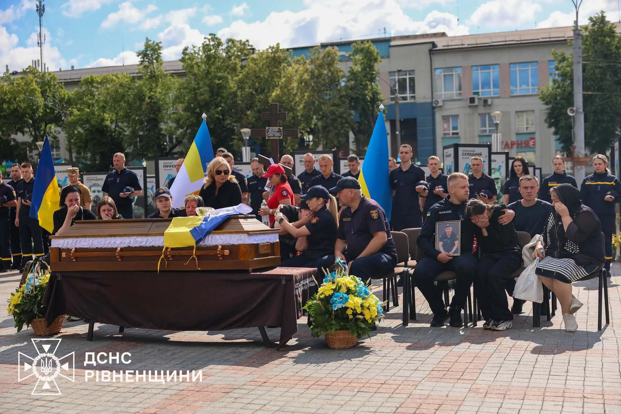 5 июля простились с погибшим спасателем