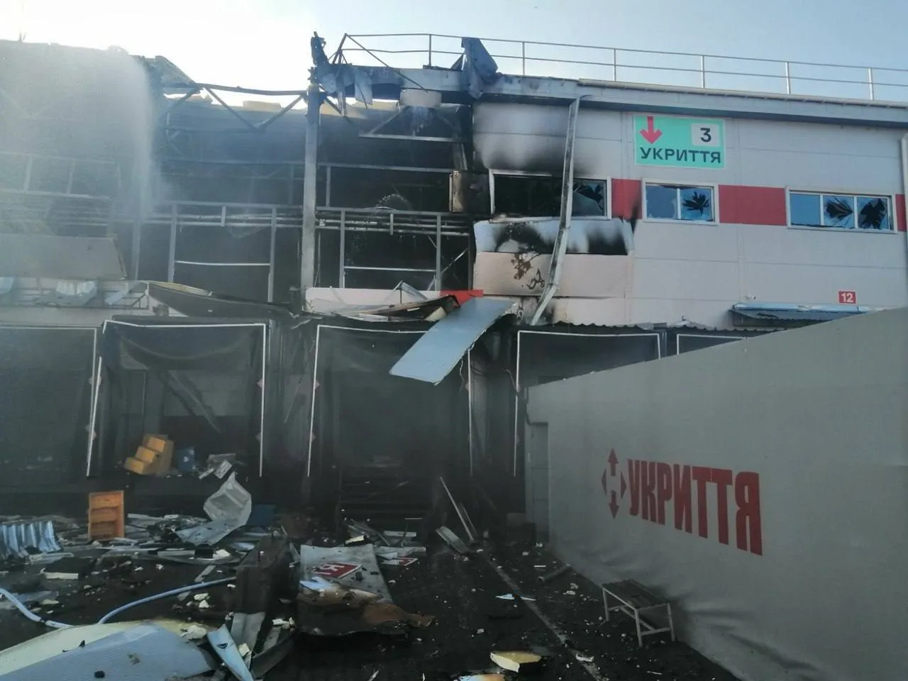 Враг нанёс удар по терминалу "Новой почты"