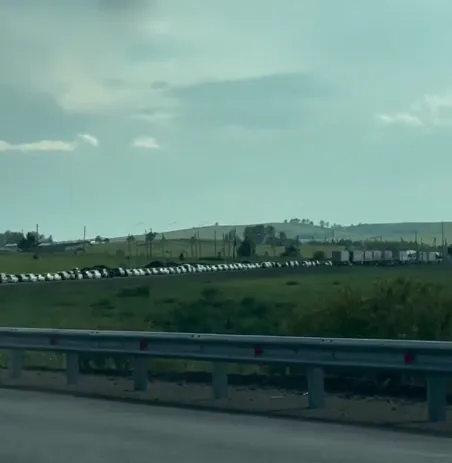 Черга у Росії за пальним.