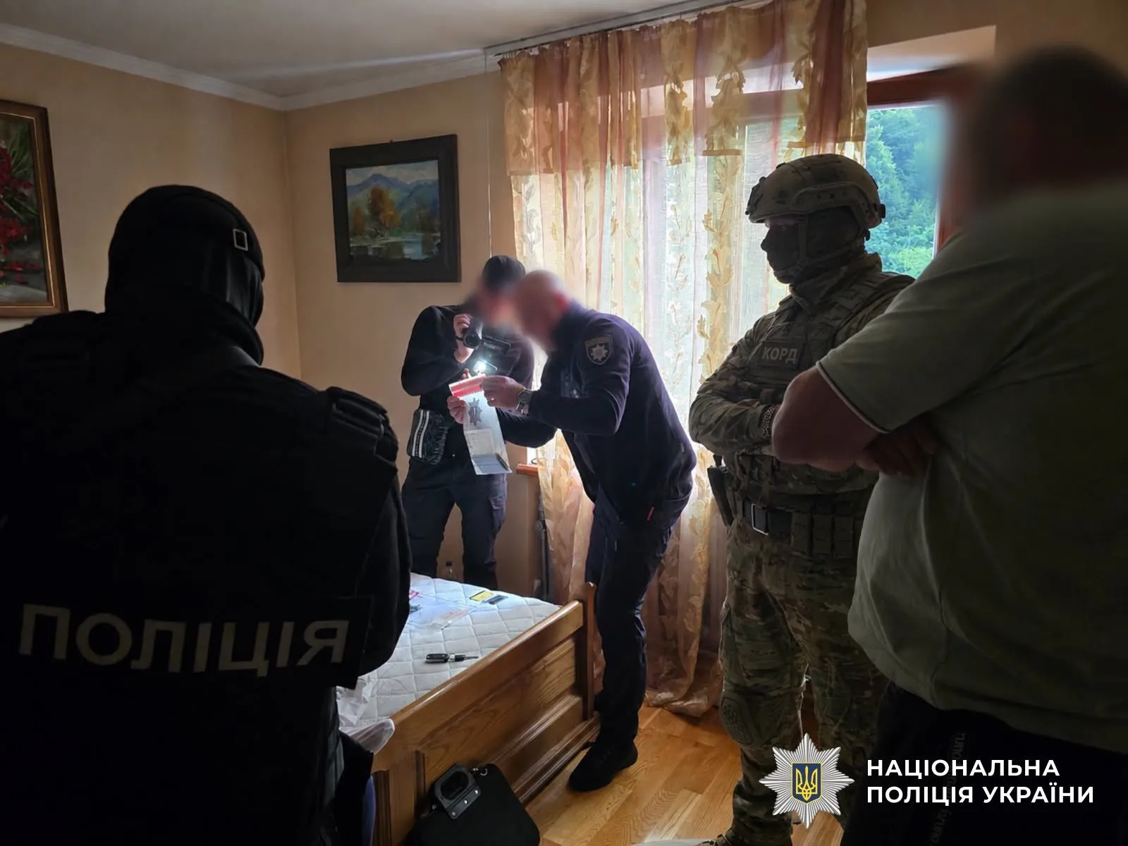 Задержание обвиняемого в наркоторговле.