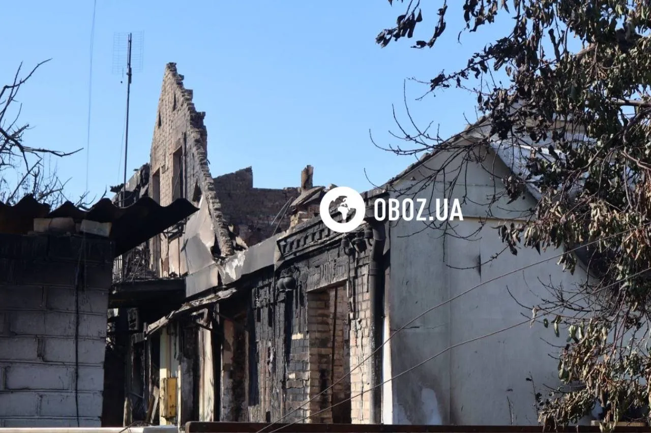 В городе повреждено и уничтожено более 250 объектов.