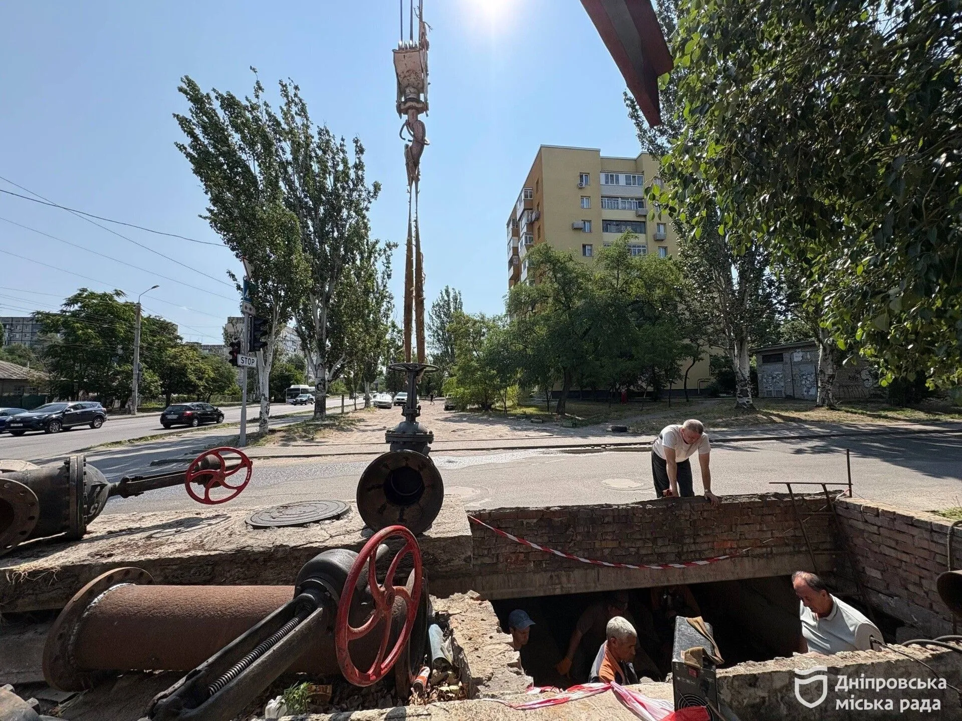 В Днепре продолжается активная подготовка к новому отопительному сезону