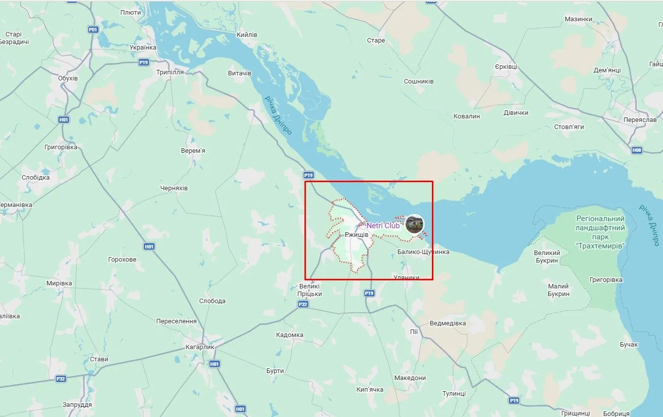ДТП произошло в городе Ржищев Киевской области.