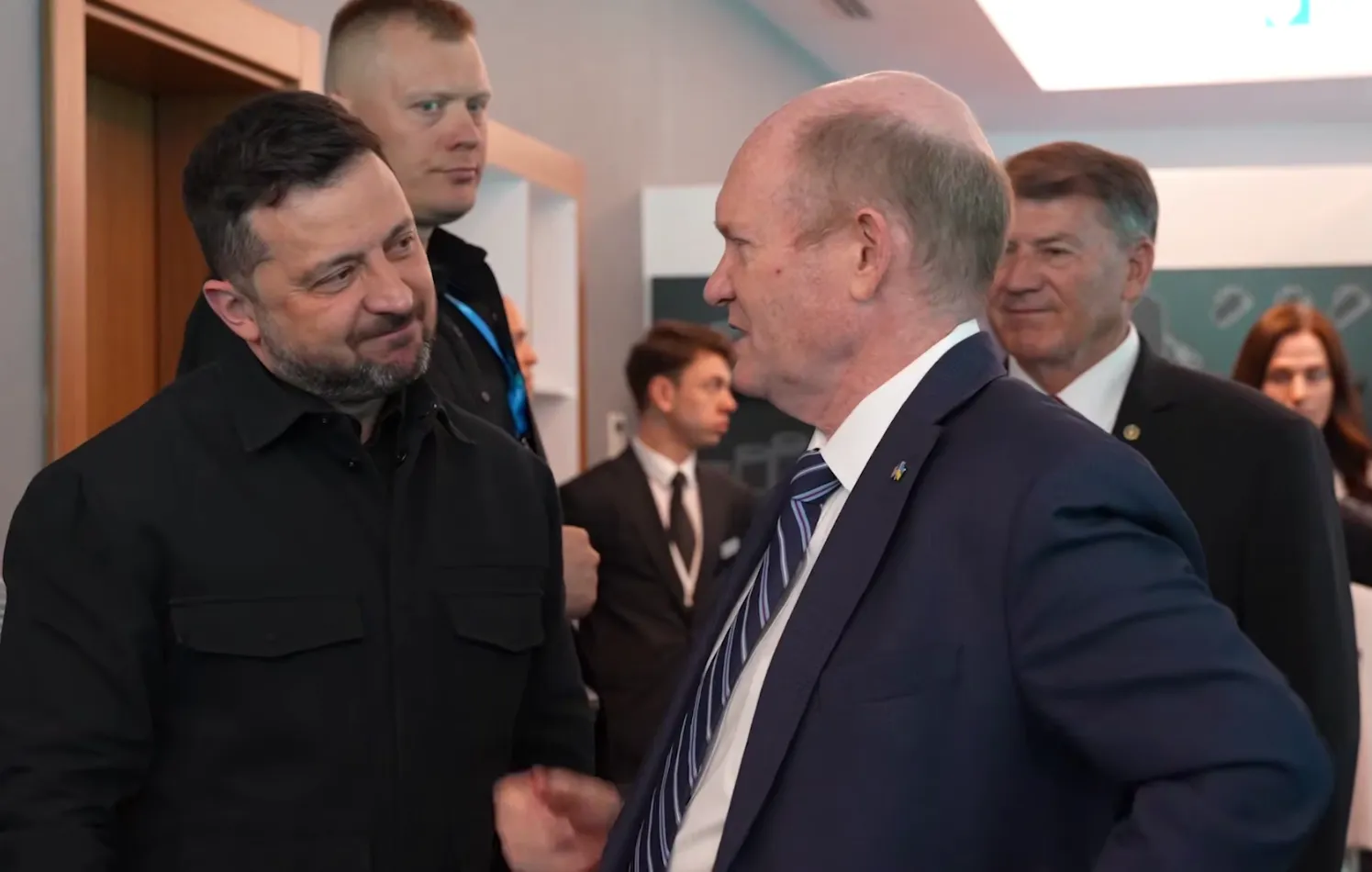Встреча украинского лидера с делегацией Конгресса США.
