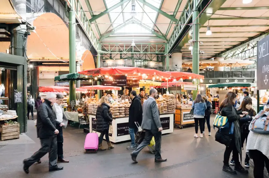 Borough Market, Лондон, Великобритания.