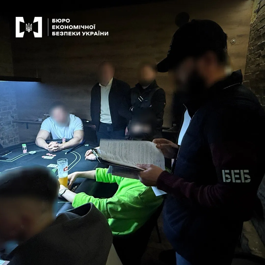 В Киеве закрыли покерные клубы, где проводились турниры